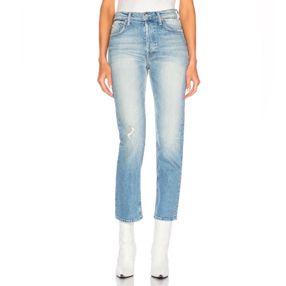 📌 MOTHER Superior Tomcat Ankle In Color Gospel Grace Jeans